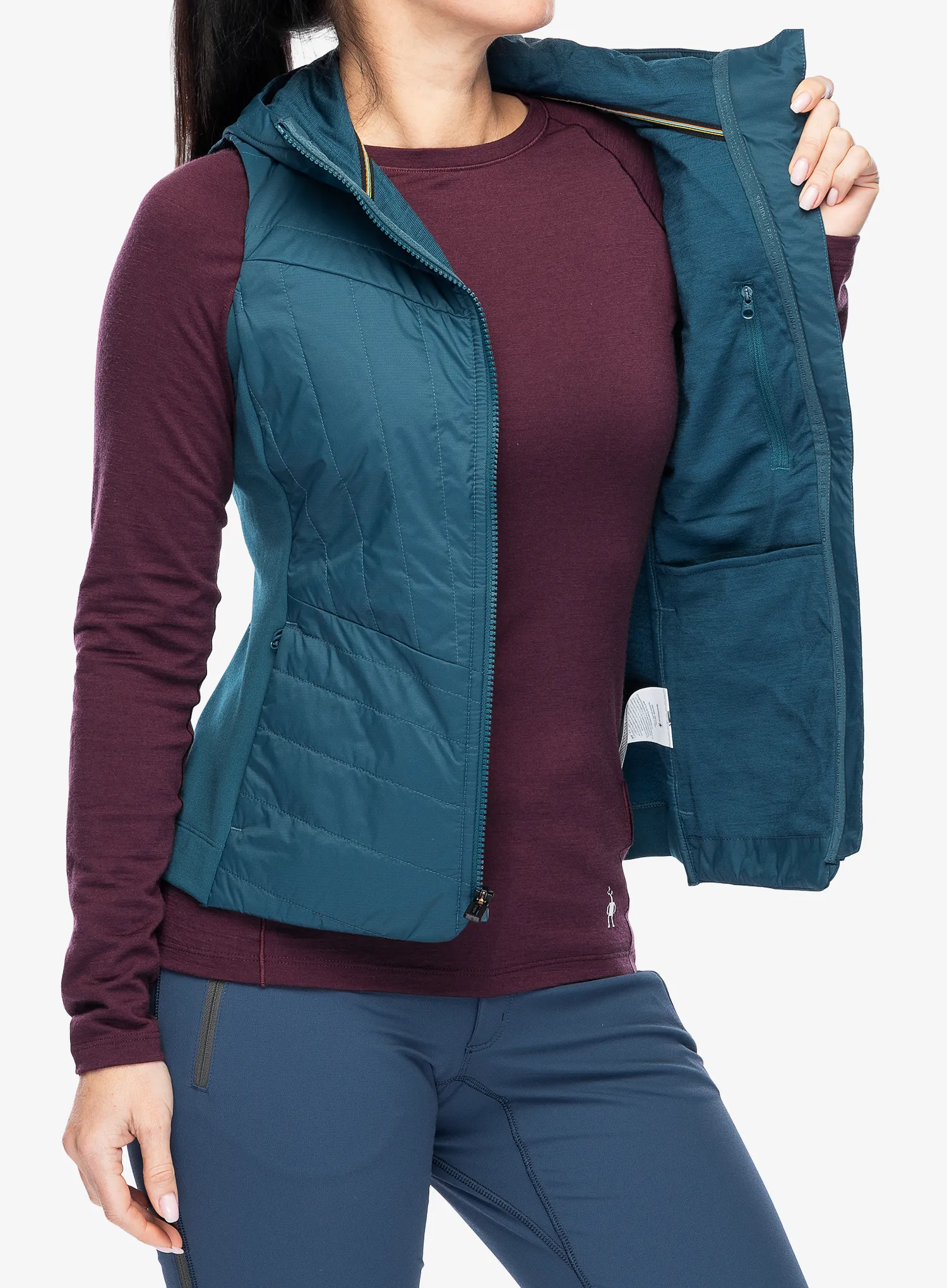 Kamizelka damska Smartwool Smartloft Vest - twilight blue