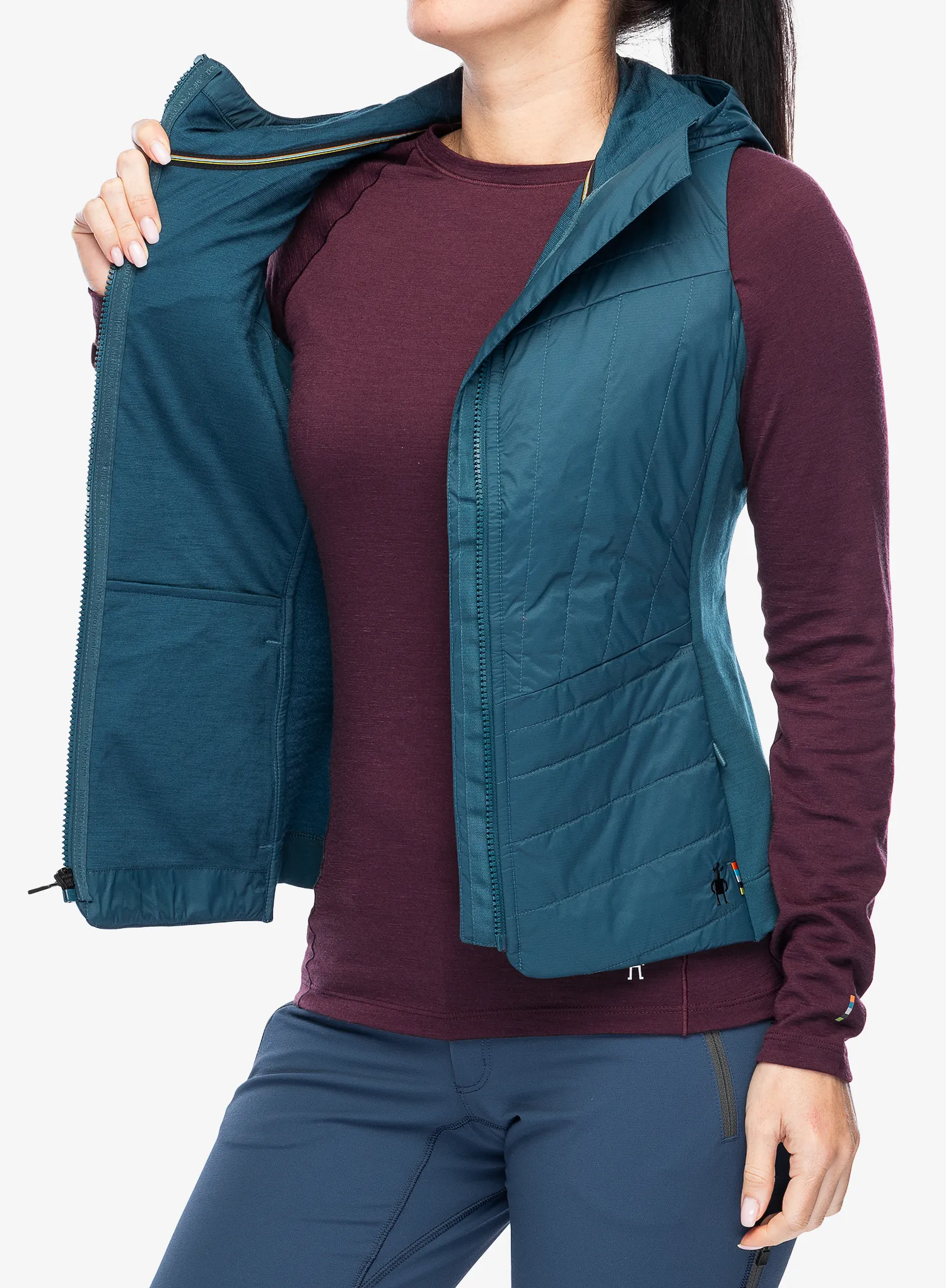 Kamizelka damska Smartwool Smartloft Vest - twilight blue