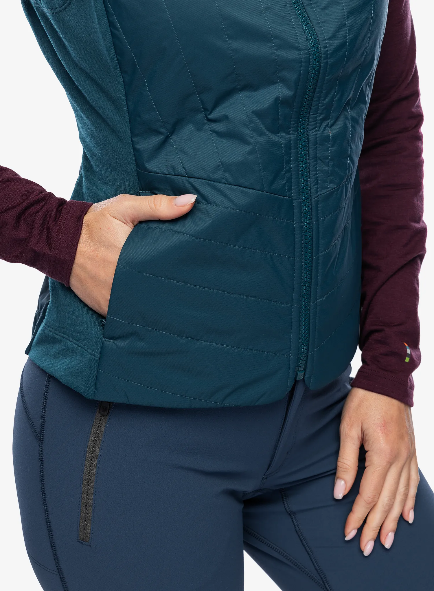 Kamizelka damska Smartwool Smartloft Vest - twilight blue
