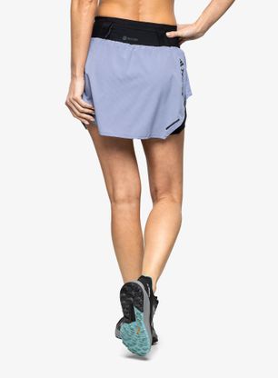 Spódnica do biegania adidas TERREX Agravic Pro Trail Running Skirt - silver violet
