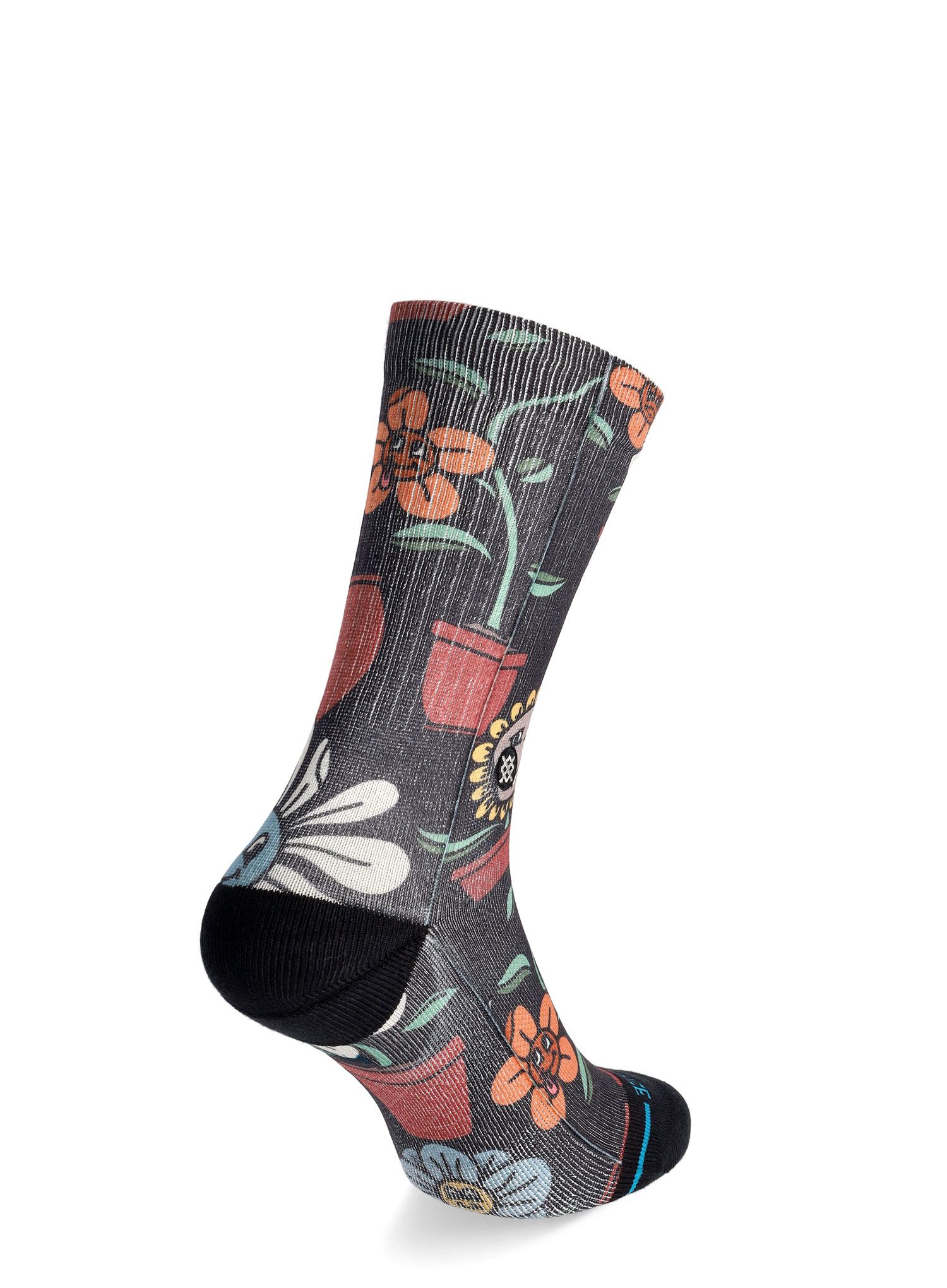 Skarpety turystyczne Stance Planted Crew - black