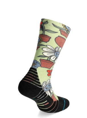 Skarpety dziecięce Stance Planted Kids Poly Snow - green