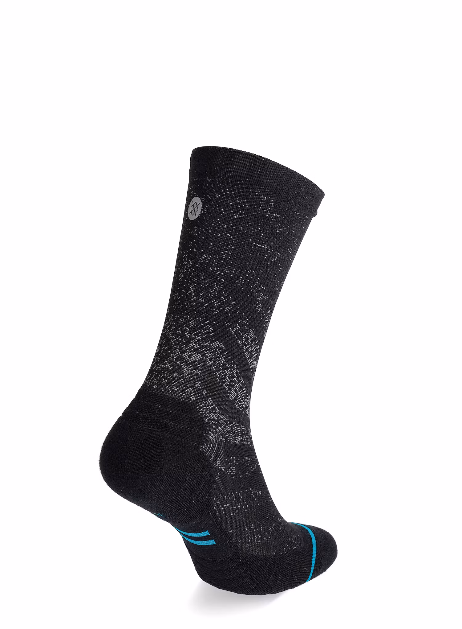 Skarpety biegowe Stance Run Light Crew - black