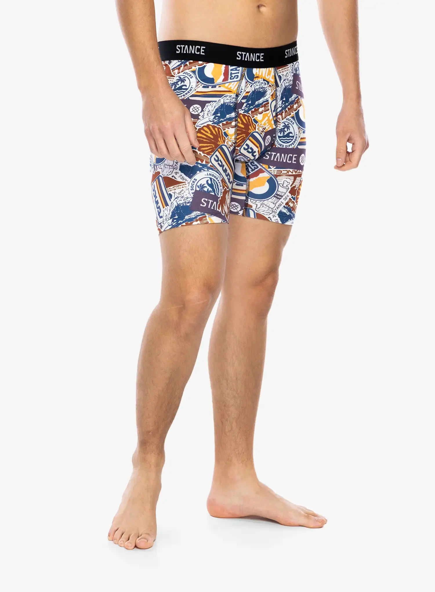 Bokserki termoaktywne Stance West Coast Boxer Brief 2-Pack - multi