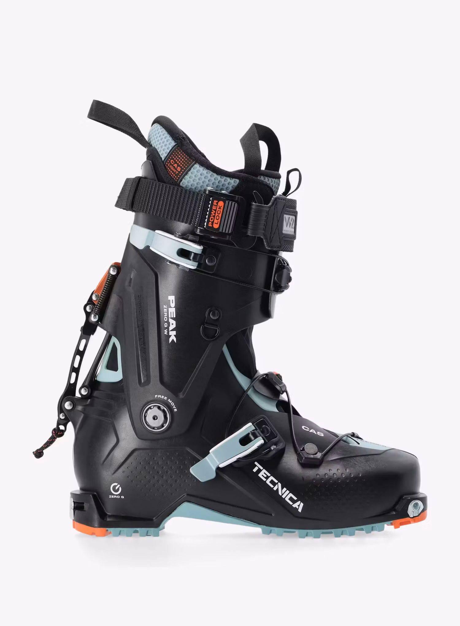 Buty skiturowe damskie TECNICA Zero G Peak - black/lichen blue