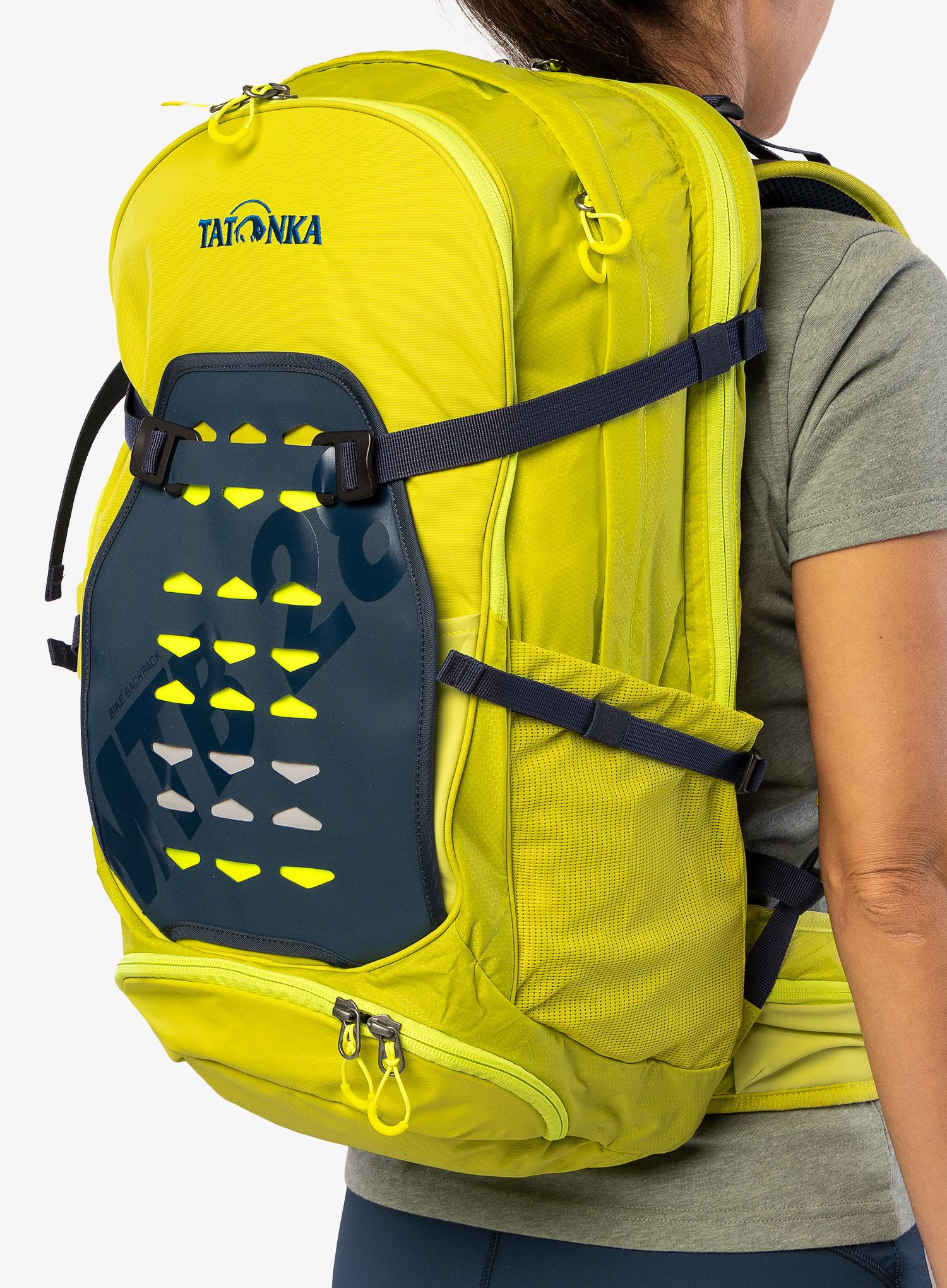 Plecak rowerowy Tatonka Bike Backpack MTB 28 - lime