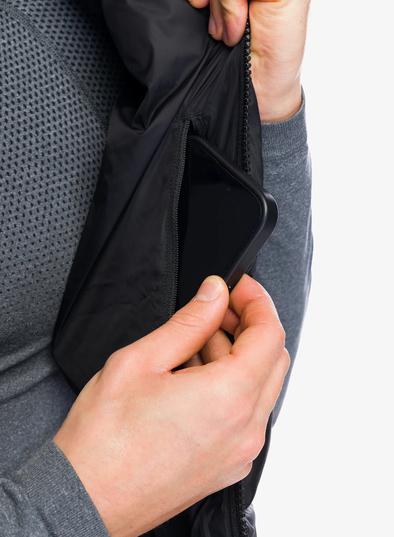 Kamizelka puchowa The North Face Diablo Down 2.0 Vest - tnf black heather/tnf black