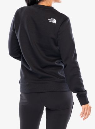Bluza damska bez kaptura The North Face Drew Peak Crew - tnf black