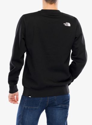 Bluza bez kaptura The North Face Easy Crew - tnf black