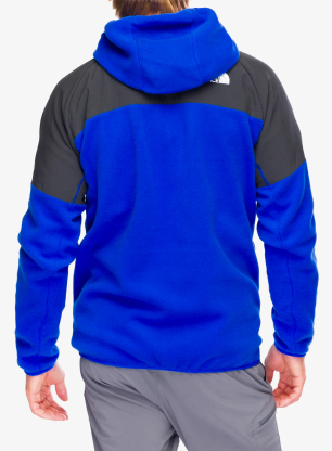 Bluza z kapturem The North Face Glacier Heavyweight Full Zip HD - tnf blue/asphalt grey