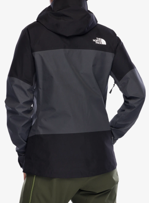 Kurtka GORE TEX damska The North Face Jazzi 3L GTX Jacket - anthracite grey/tnf black