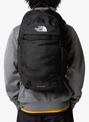 Plecak miejski The North Face Router - tnf black/tnf black