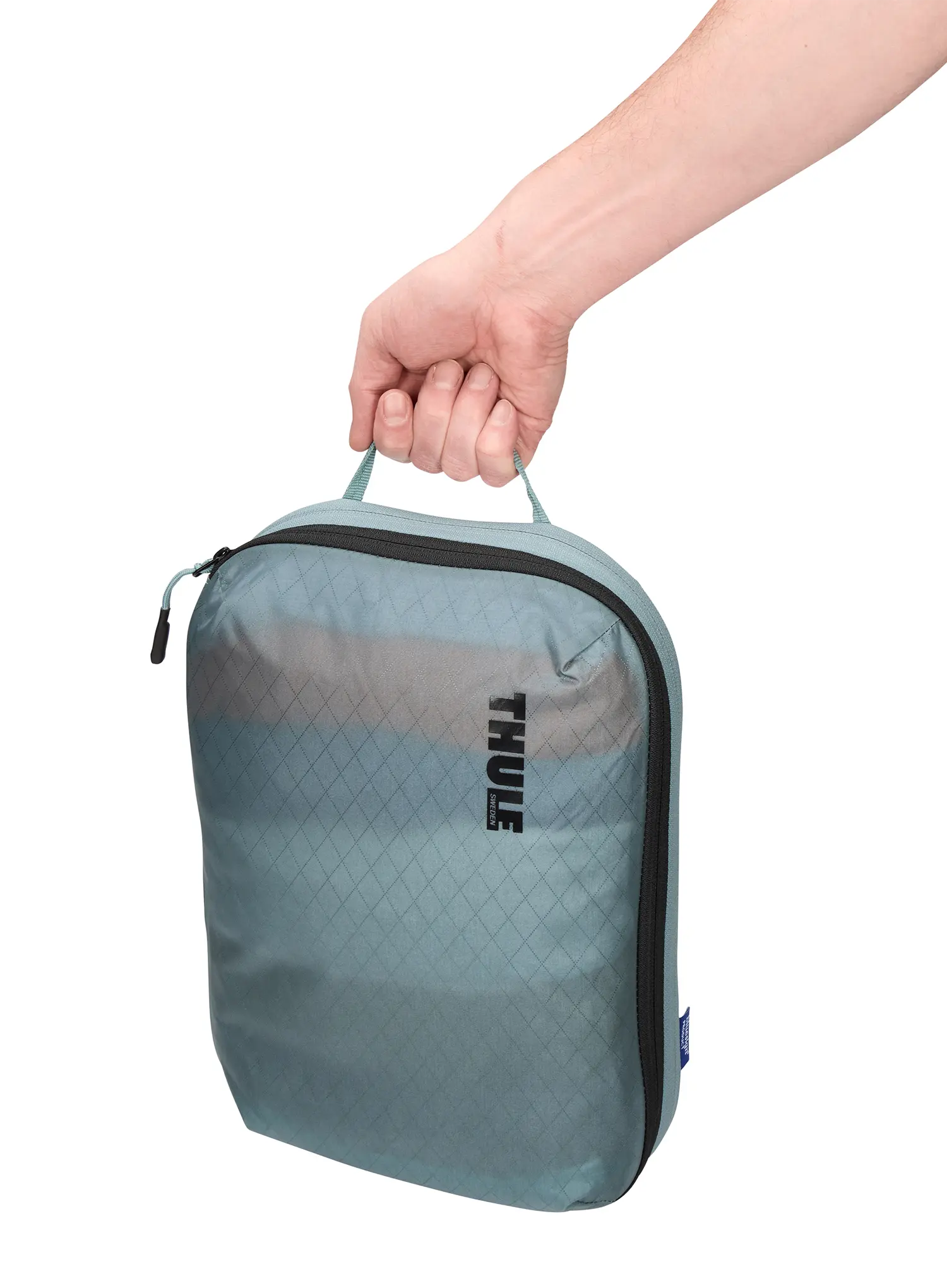 Organizer podróżny Thule Compression Packing Cube Medium - pond gray