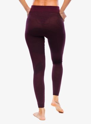 Legginsy termoaktywne damskie UYN Fusyon Biotech UW Pants Long - windsor wine
