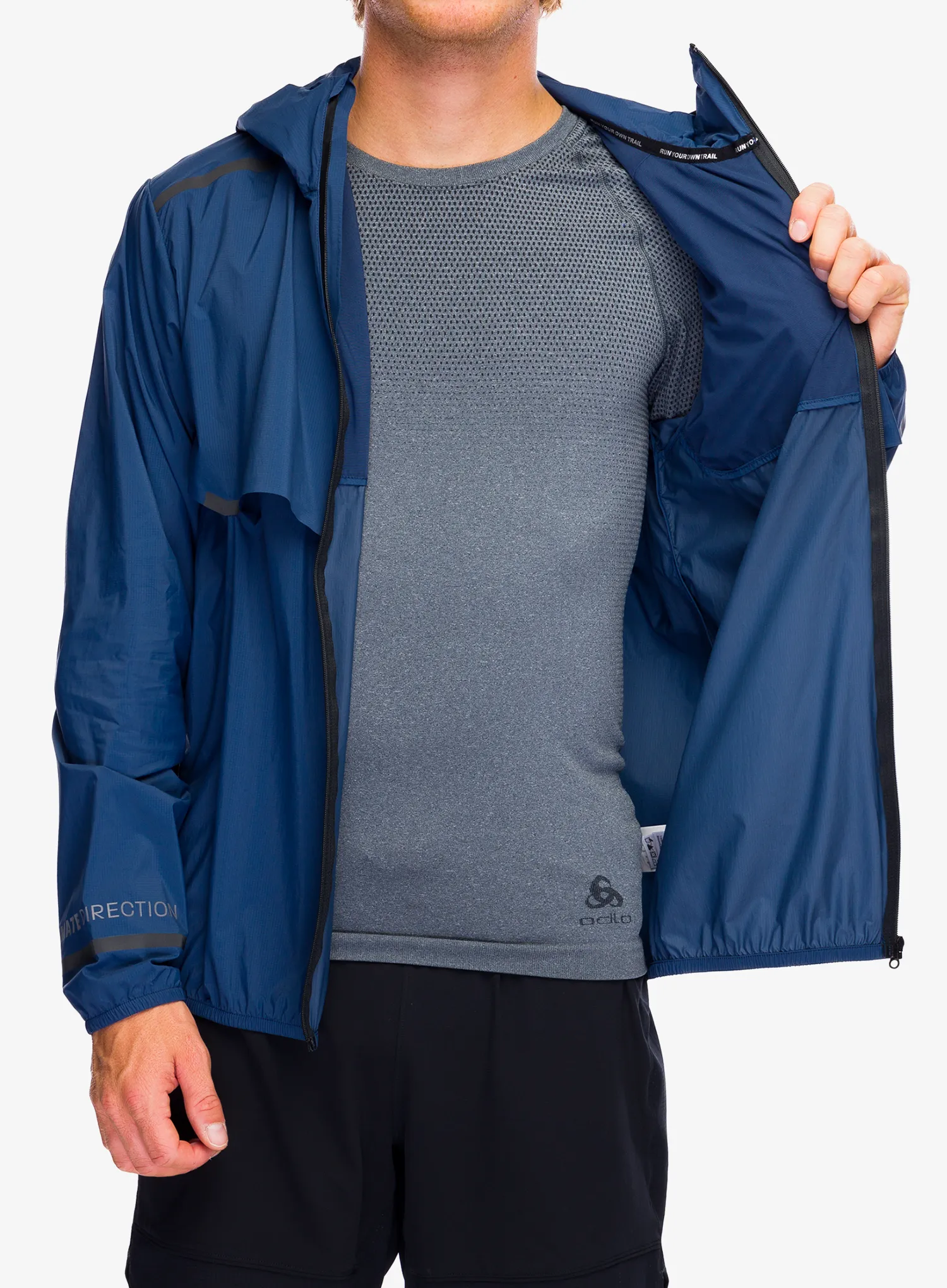 Kurtka przeciwwiatrowa Ultimate Direction Aerolight Wind Jacket - navy