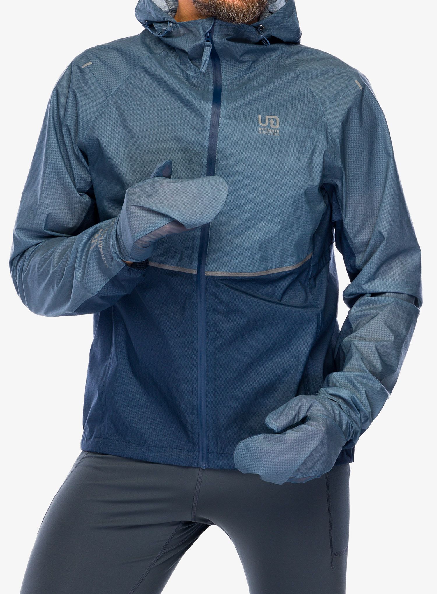 Kurtka przeciwdeszczowa Ultimate Direction Ultra Jacket - navy