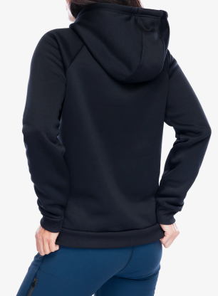 Bluza z kapturem damska Under Armour Armour Fleece Hoodie - black/white