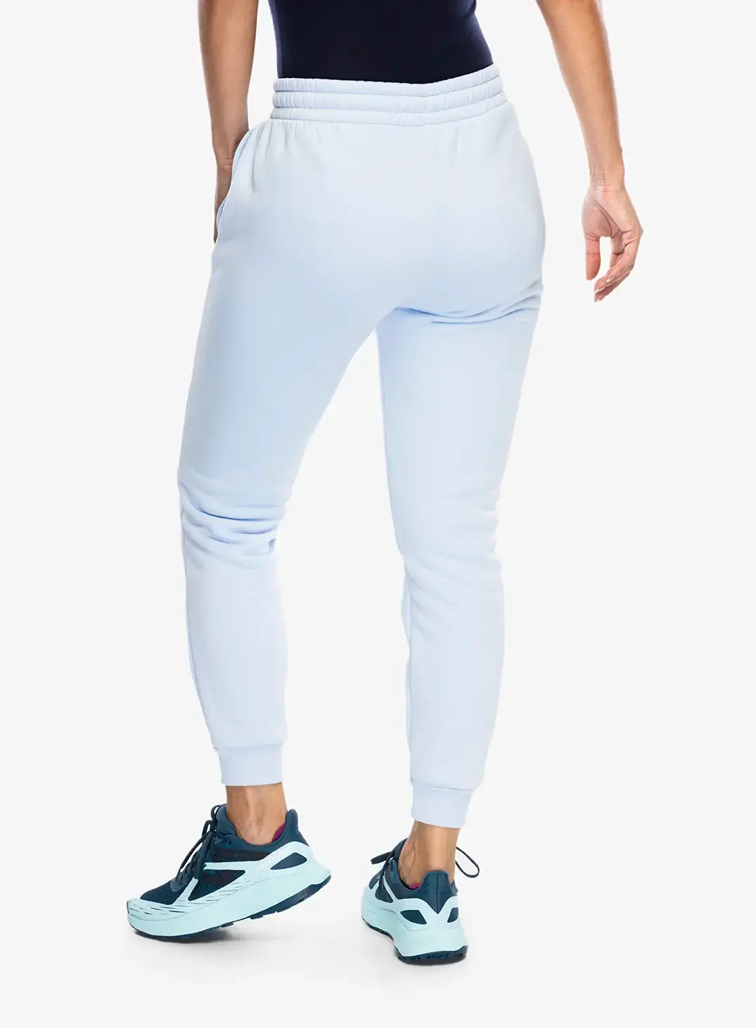 Spodnie damskie Under Armour Armour Fleece Joggers - nimbus blue/black