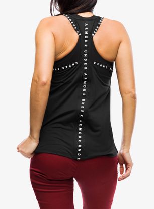 Koszulka damska Under Armour Knockout Tank - black/white