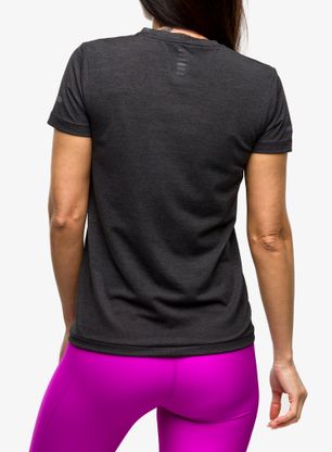 Koszulka damska Under Armour Seamless Stride SS - black/black/reflective