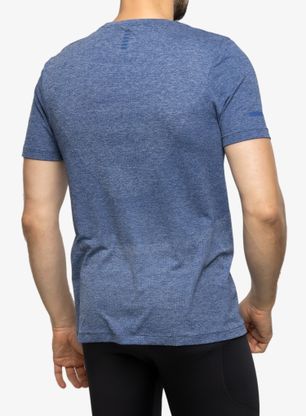 Koszulka Under Armour Seamless Stride SS - blue mirage/reflective