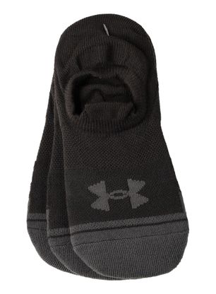 Skarpety Under Armour UA Performance Tech 3-Pack Ultra Low Tab - black/black/jet gray