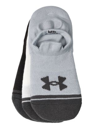 Skarpety Under Armour UA Performance Tech 3-Pack Ultra Low Tab - mod gray/white/jet gray