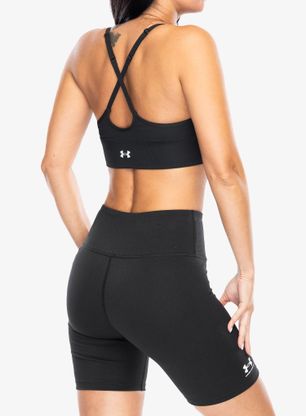 Biustonosz sportowy Under Armour UA Vanish Seamless Low Bra - black/white