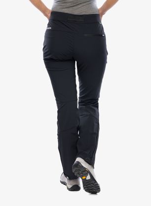 Spodnie softshell damskie Vaude Badile Pants II - black/black