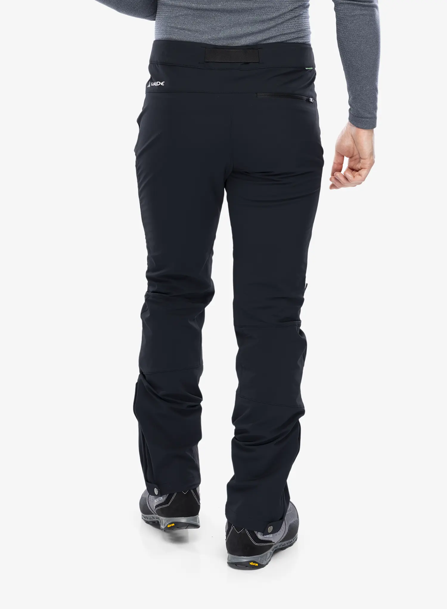 Spodnie softshell Vaude Badile Pants II - black uni