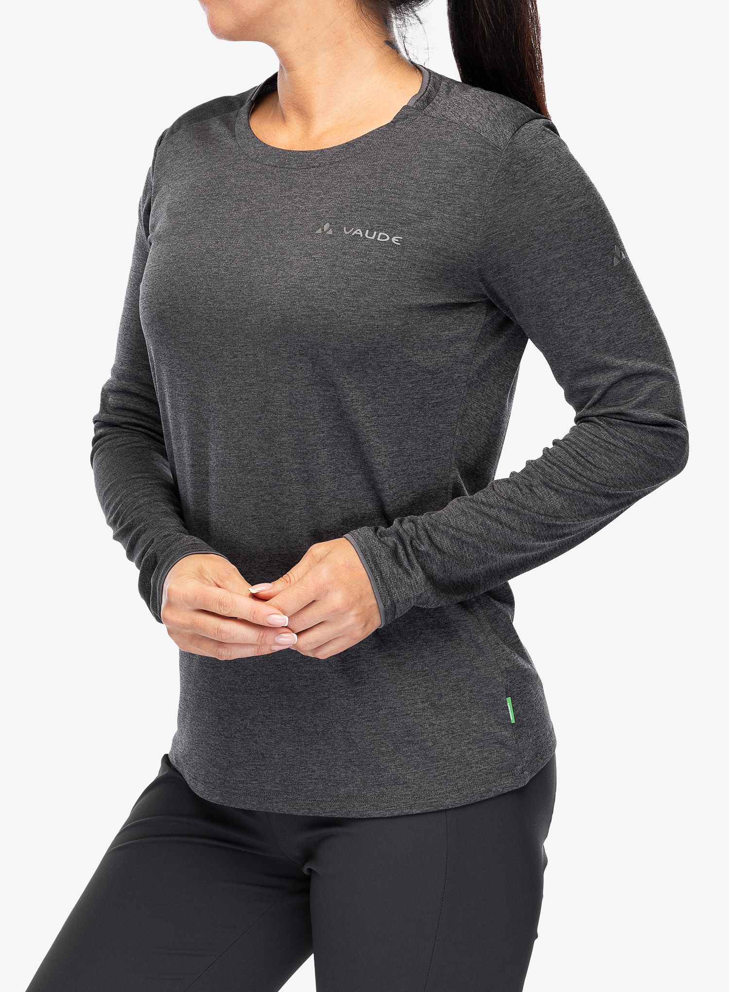 Bluza termoaktywna damska Vaude Essential LS T-Shirt - black