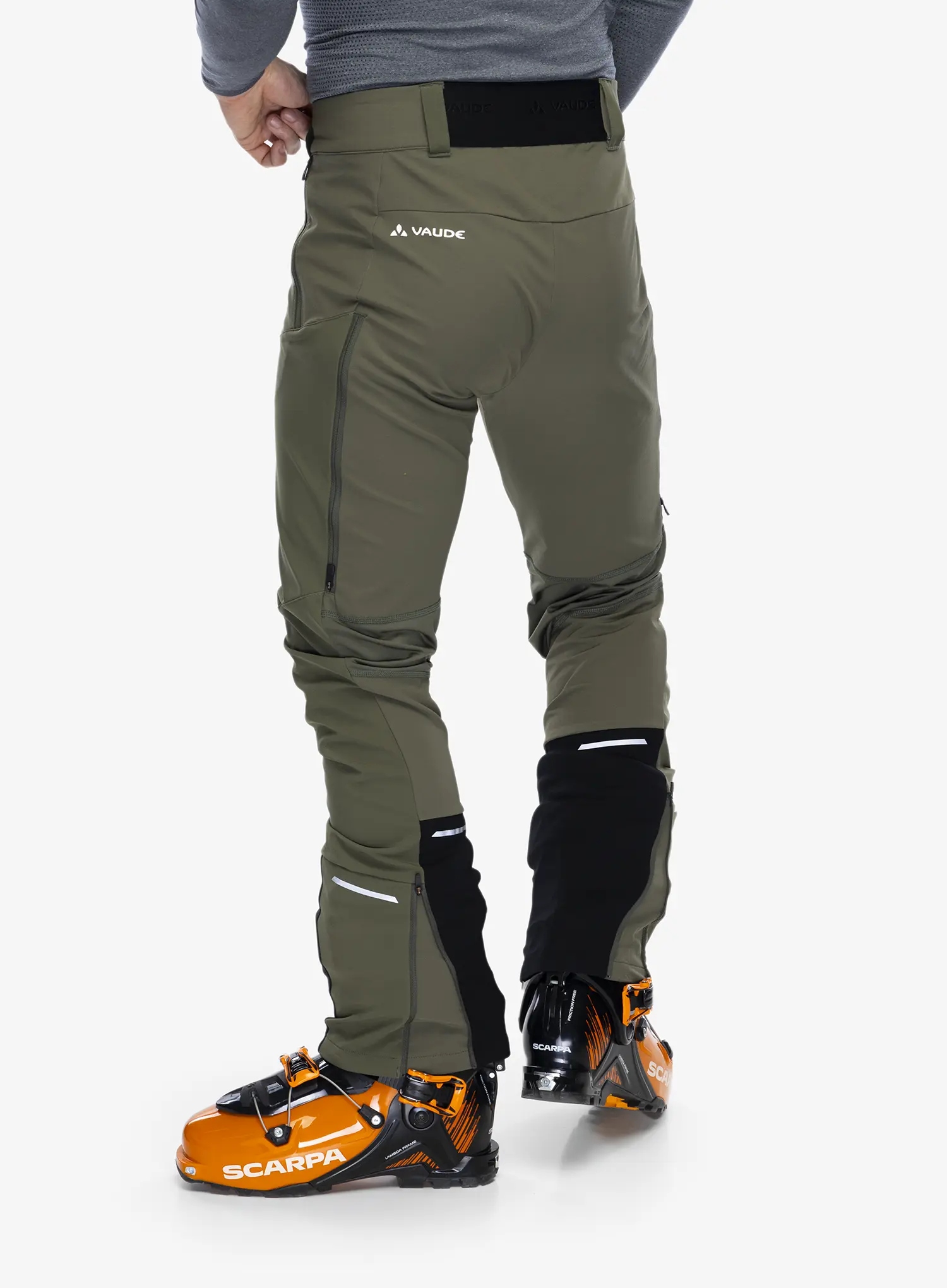 Spodnie softshell Vaude Larice Pants IV - khaki