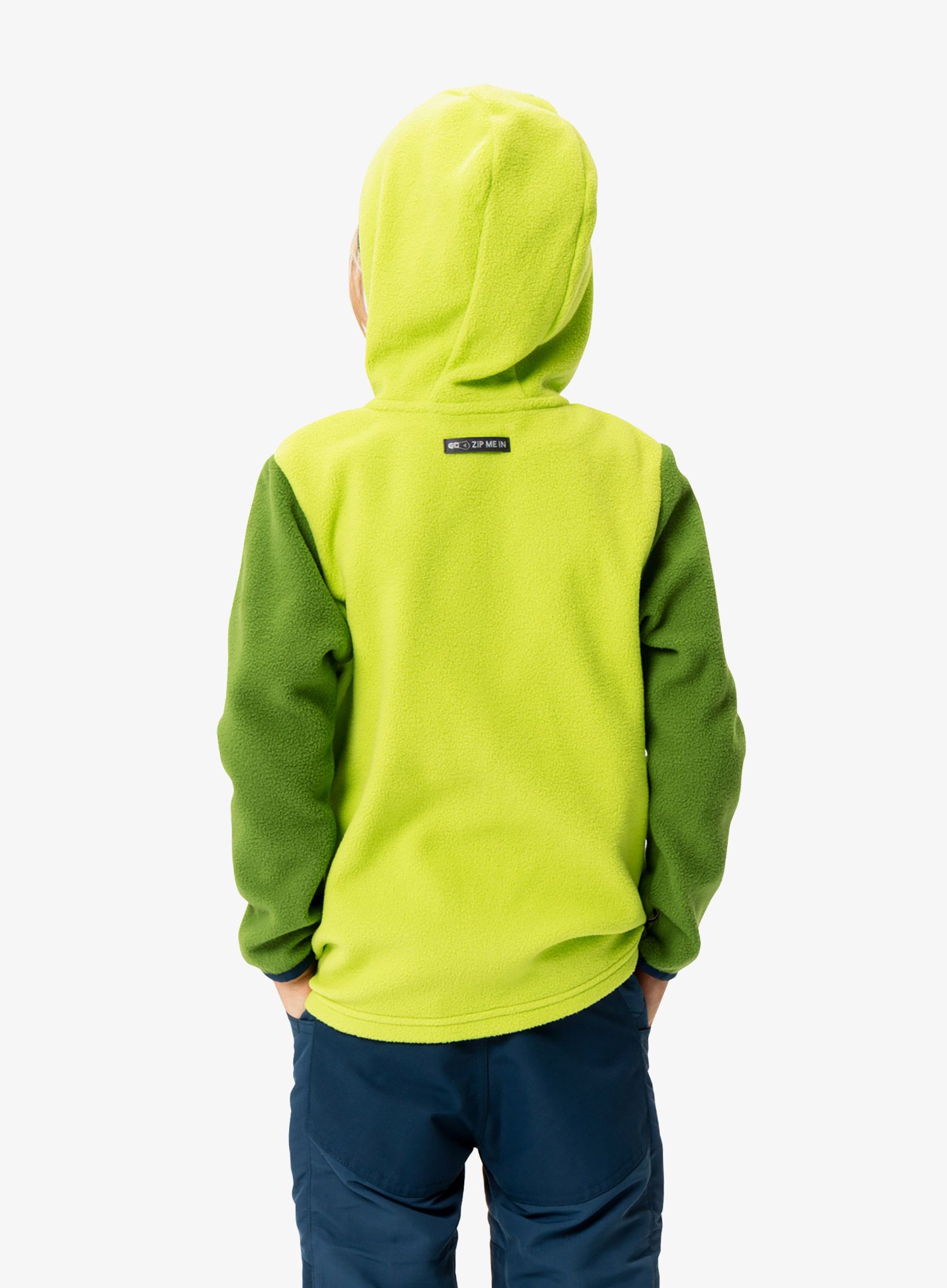 Bluza dziecięca Vaude Pulex Hooded Jacket II - cactus