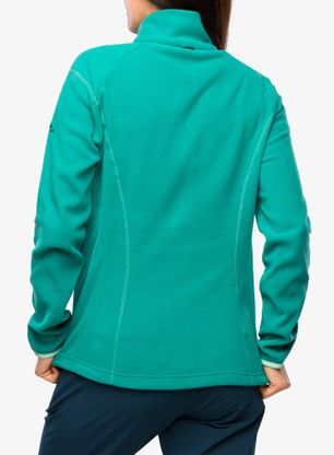 Bluza polarowa damska Vaude Rosemoor Fleece Jacket II - wave