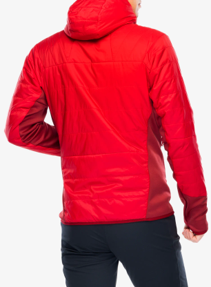 Kurtka ocieplana Vaude Sesvenna Jacket IV - red