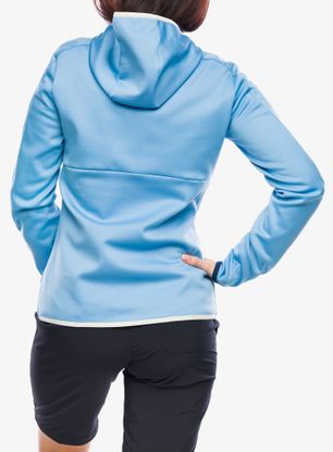Polar damski Vaude Valsorda Fleece Hoody - pastel blue