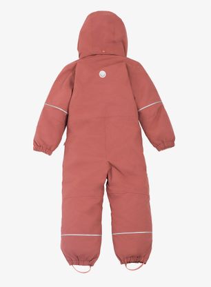 Kombinezon dla dziewczynki Viking Footwear Play Winter Playsuit Thermal - dark pink