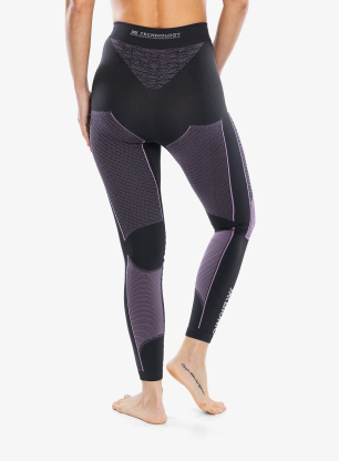 Legginsy termoaktywne damskie X-Bionic Energy Accumulator 4.0 Pants - charcoal/magnolia