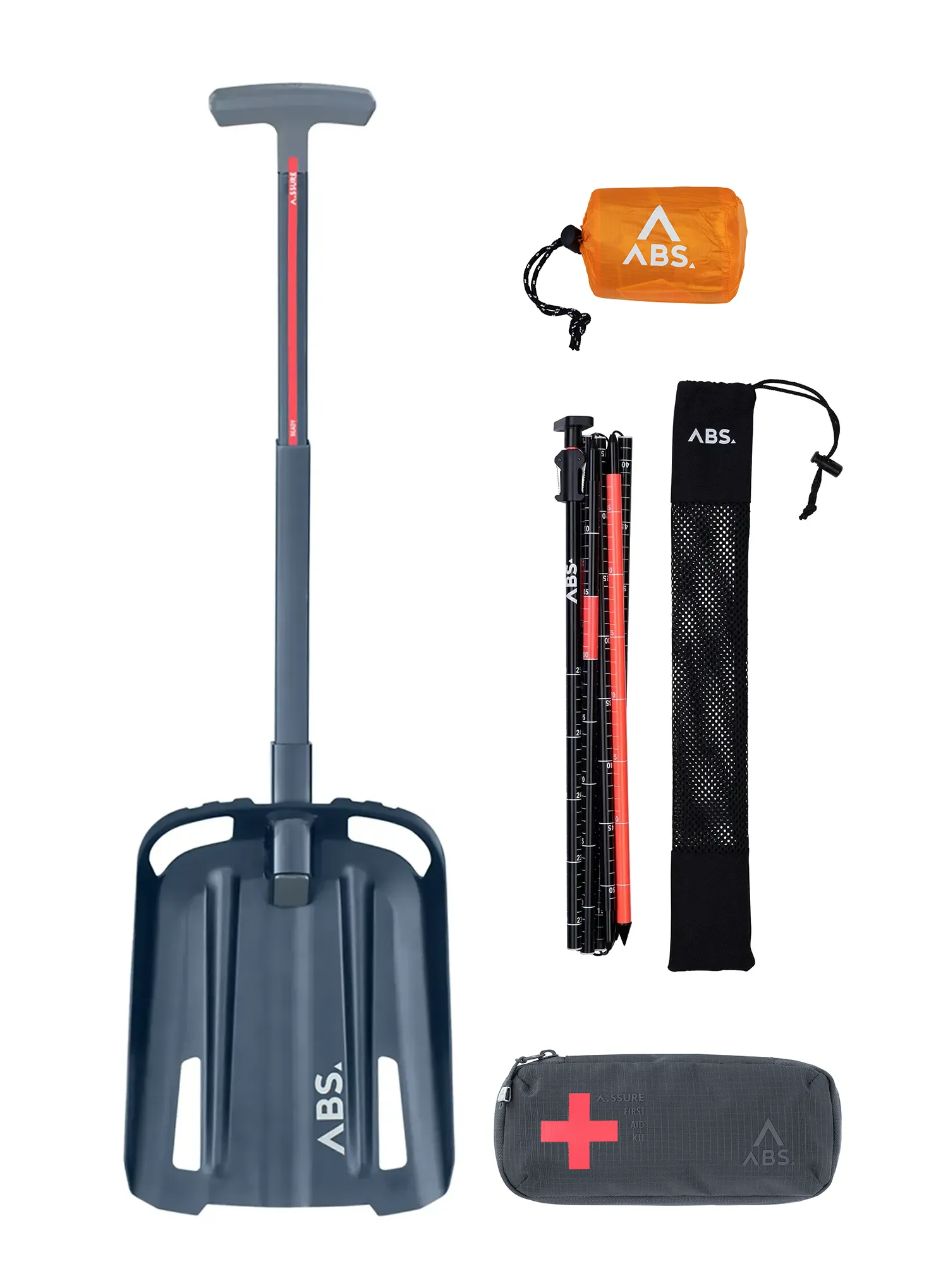 Zestaw lawinowy ABS Compact Set Plus - black