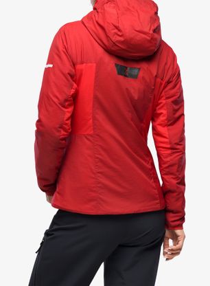 Kurtka ocieplana damska Berghaus MTN Seeker MW Synthetic Hoody - red dahlia/haute red