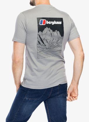 Koszulka bawełniana Berghaus Mtn Lineation SS Tee - monument