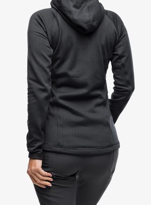 Bluza z kapturem damska Black Diamond Factor Hoody - black