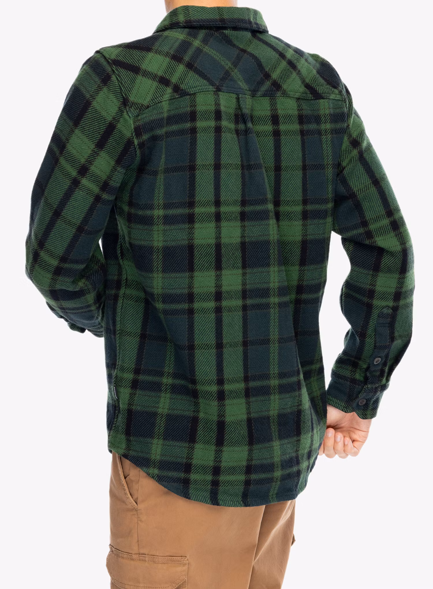 Koszula turystyczna Black Diamond Project Heavy Flannel - green/plaid