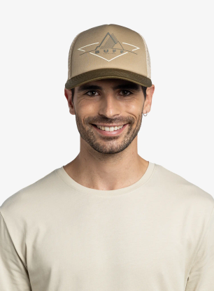 Czapka z daszkiem Buff Trucker Cap - brak khaki