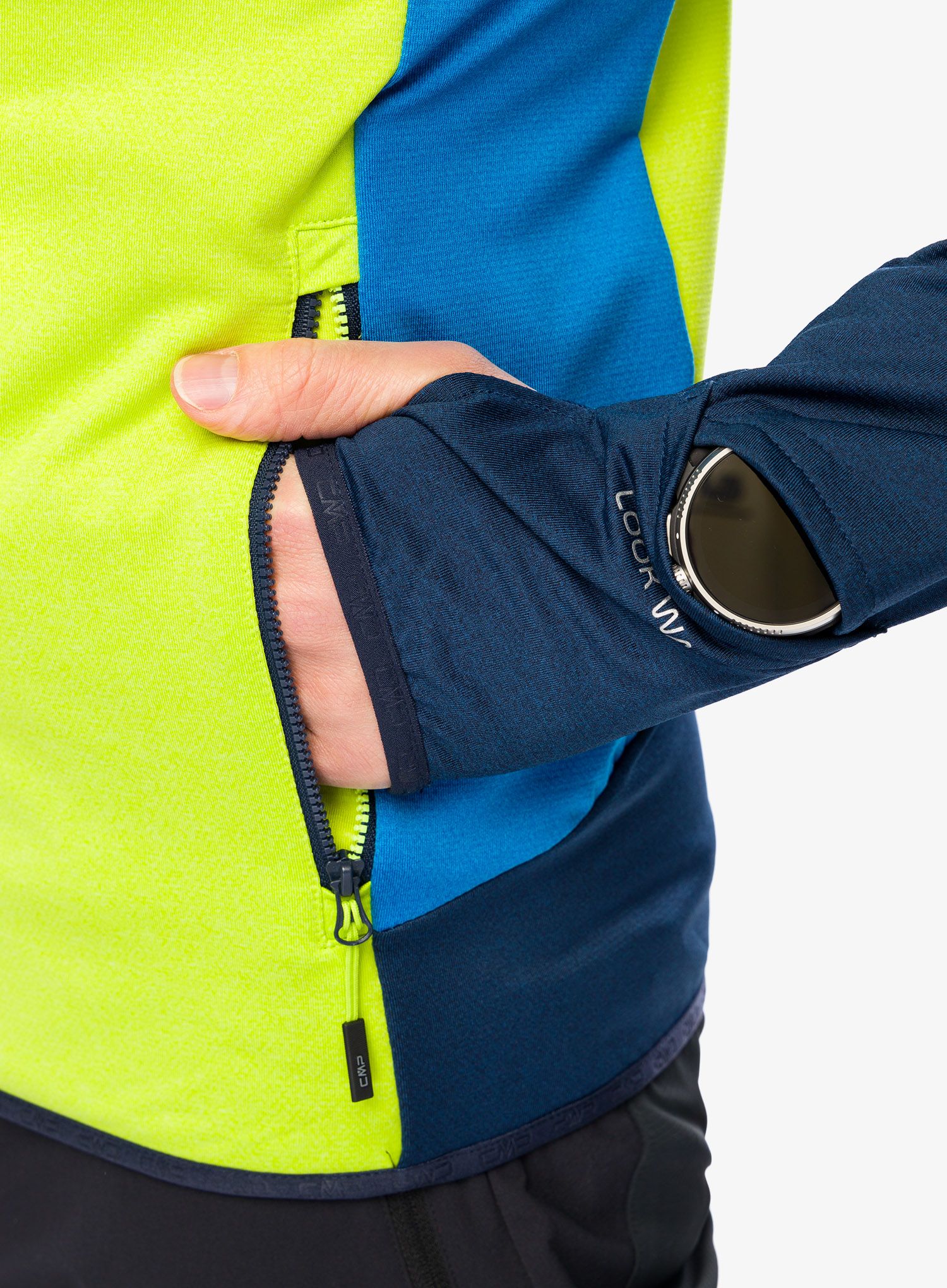 Kurtka polarowa CMP Capi - lime