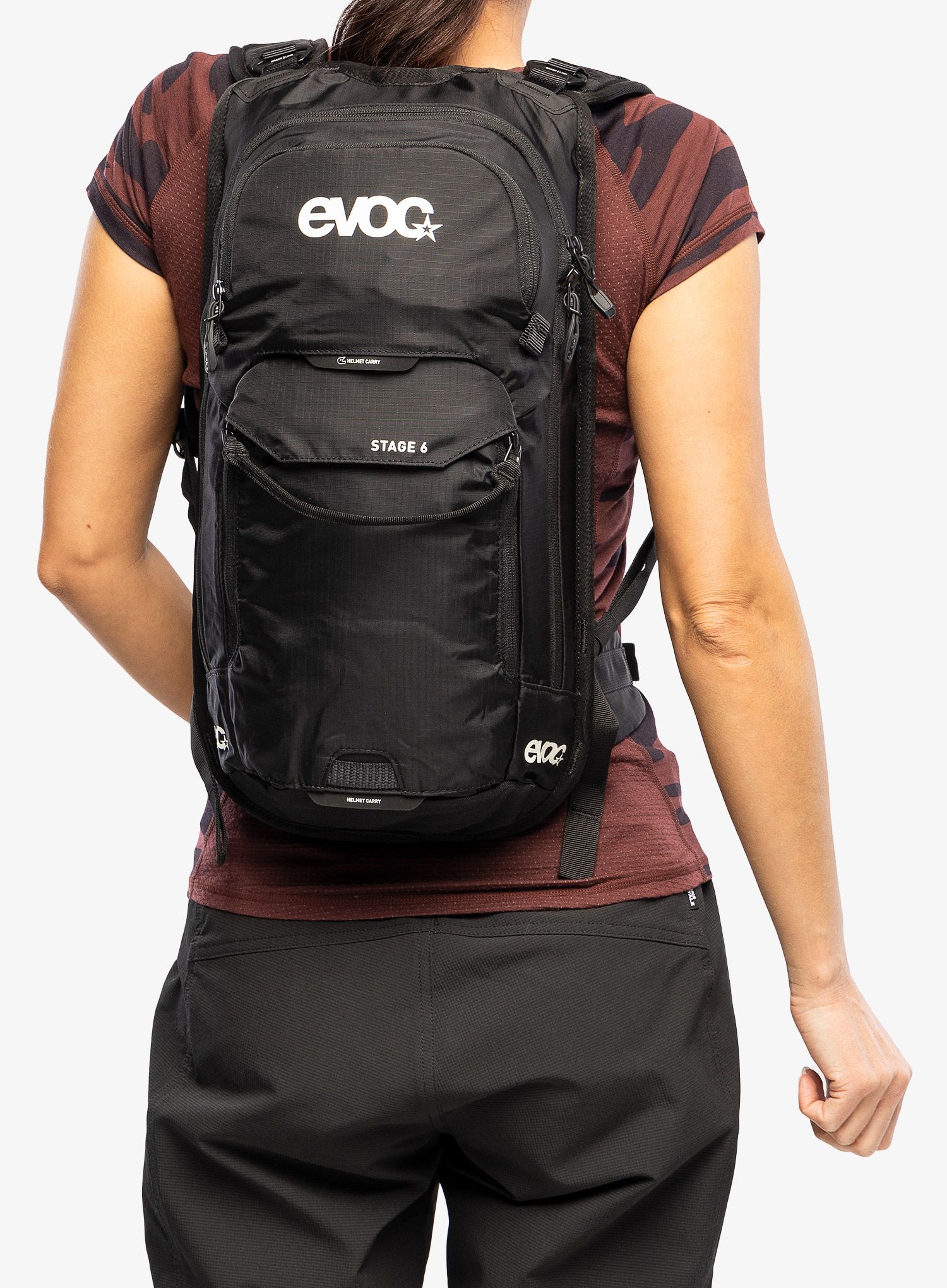 Plecak rowerowy Evoc Stage 6 - black