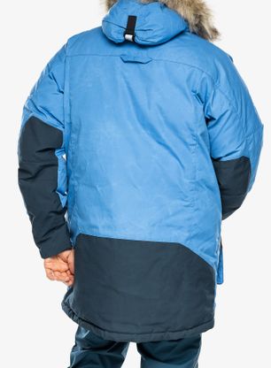 Kurtka zimowa Fjallraven Polar Expedition Parka - un blue/mountain blue
