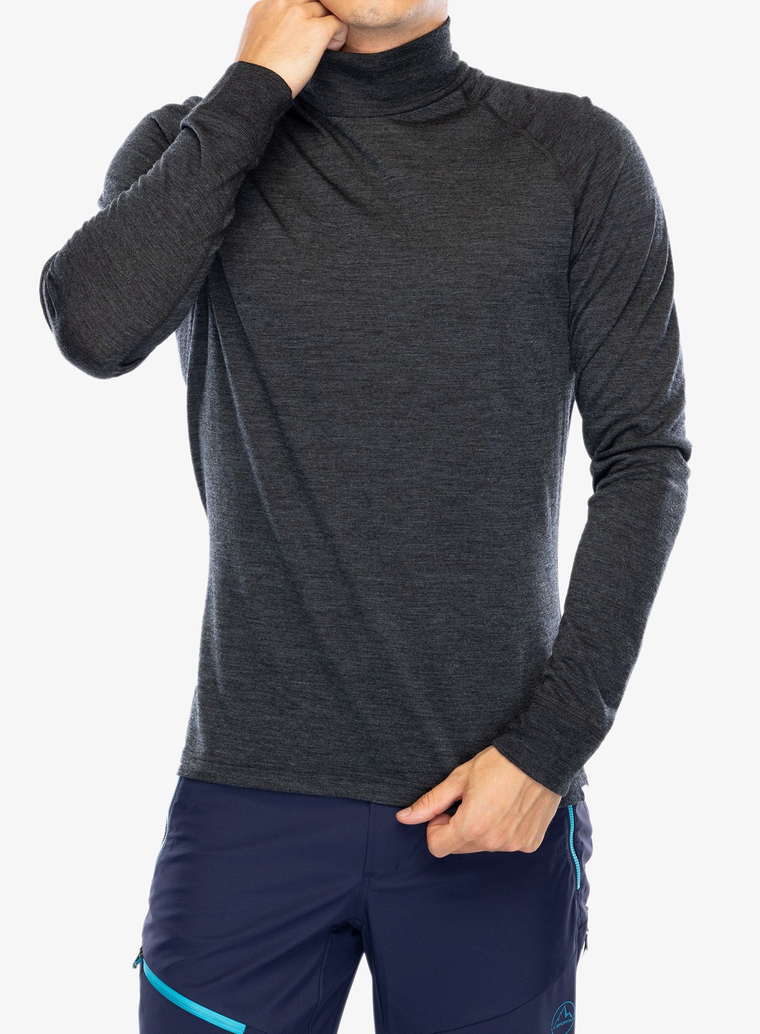 Bluza termoaktywna Houdini Activist Turtleneck - true black