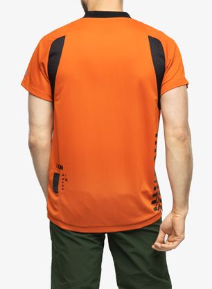 Koszulka rowerowa ION SS Scrub AMP - smashing red