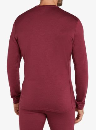 Bluza termoaktywna Icebreaker 260 Tech L/S Crewe - port